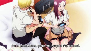 Teenager enjoys standing sex in a wild hentai scene