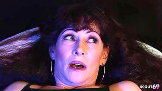 Old Mature Wife Alexandra Silk get Interracial Fuck by Big Black Monster Cock Roommate