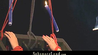 Paris Pink In Leashed Slave Walked As Pet On The Beach