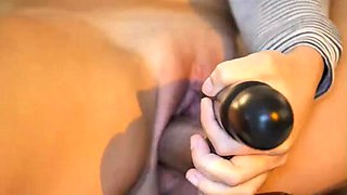 KateeLife: Brunette, Cumshot  Dildo Riding Porn
