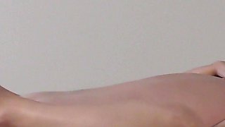Moaning Natural Tits Wife Fucked Takes a Creampie