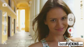 Selfie fun with pretty Sofy turns into sex