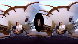 French Class Remake; French Brunette Buxom Big Tits Big Ass Black Nylons Shaved Pussy Teacher Student