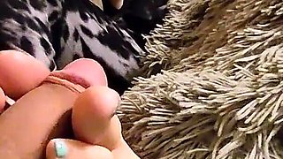 Footjob and fuck - Mama_Foxx94