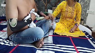 Indian Step Brother Lost At Rock Paper Scissors And Had Convinced To Fuck With Step Sister In Hindi Voice Video