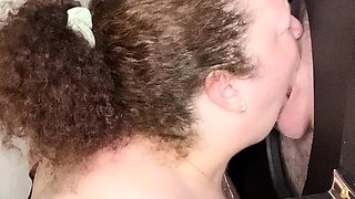 Charlie glory hole blowjob