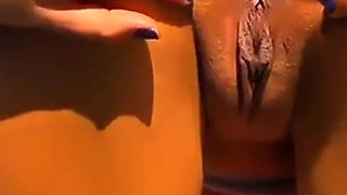 Hot Amateur Big Pussy Latina Flashing Ass and Tits