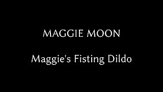 Bouncing on a Fist Dildo