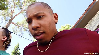 Wife's Sneaky Workout Buddy With Ricky Johnson, Jaz Jizzes - Brazzers