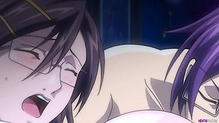 MILF Outdoor Threesome - Hentai Anime Sex