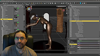 Building the Leticia Scene Body Posing Part 1