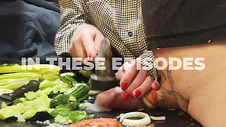 CBT. Extreme Dick and Urethral Torment in the Kitchen! Cooking Cock 2. Episode 3/3. Full.