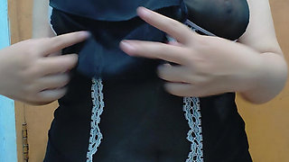 Lonely mistress in her husband's living returns to old wife
