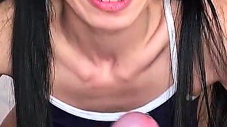 Sexy Asian MILF Marica Hase Takes Big Dick in One Piece Bikini