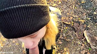 Blowjob And Sex With Hot Russian Brunette, Big Dick Man And Dildo, 4k