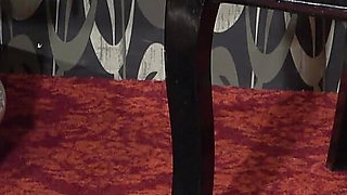 Mistress Punishes Manager by Dripping Hot Wax on His Body While Making Him Smell and Lick Feet, Which Have Been Steamed by Boots