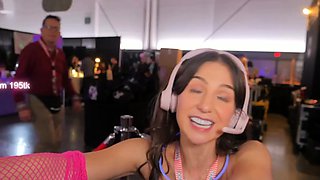 Chubby Brunette Big Boobs Dildo Masturbation