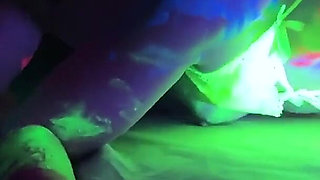 Full Video - Glow Party! Bukkake Gangbang for Cum-hungry Slut - Cliff Media Productions