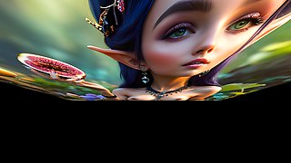 Beautiful Elf Girls with Fig 2