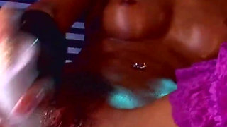 The Oiled Blonde Teases His Dick and Now She Has to Suck Him.