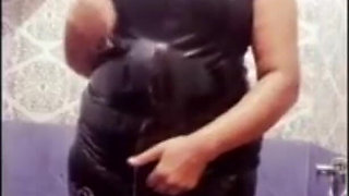 Indian Big Boobs Step Sister Arya in Bathroom