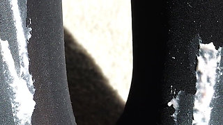 342 Bodystocking Made of Thick Nylon Is Soaked in Whipped Cream! You-take a Shower with Me Please!