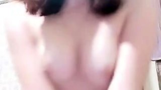 Brunette Solo Webcam Masturbation