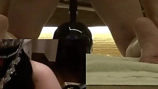 Hot Teen Has a Threesome with Cock and a Bigger Bang Fucking Machine