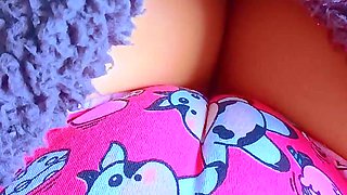 Tiny Latina College Girl's First Vibrator Experience