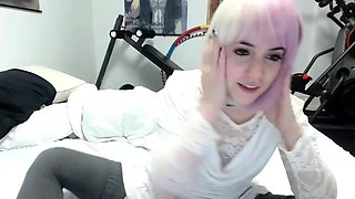Emo Teen Becka Solo Webcam Masturbation Porn