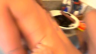 Hookup with naughty sister-in-law in the bathroom POV video
