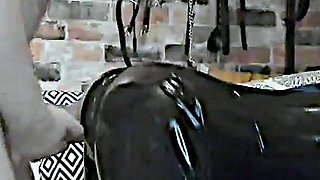 Monster Strap-on Dildo Pleasures Fuckpig Wife