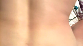 Sexy Blonde Sits on Cock BBC