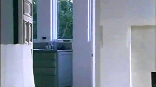 Assfucking scene with glamour MILF vintage porn