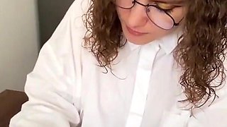 New Video - Sexy and Horny Student Seduced Her Teacher During the Exam