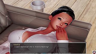 Anime school girl, won, instruct