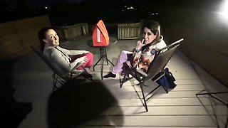 Dickflash 2girls, Delivery Adventure Ffm Delivery Guy 14