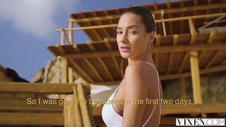 VIXEN Busty Beauty Can t Wait For Her BF Anymore ft. Liya Silver: Big Tits, Blowjob  Brunette Porn