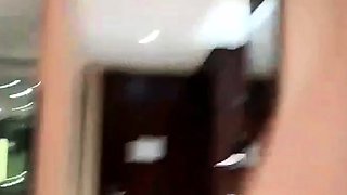 Amateur Jasmin stripping panties and masturbating