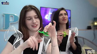 Attractive Russian teens mind-blowing adult video
