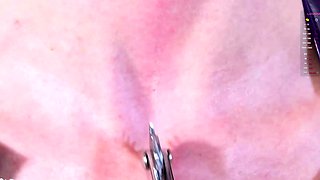 Big boobs webcam slut toys her asshole