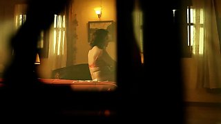 Sexy Indian babe teasing on webcam