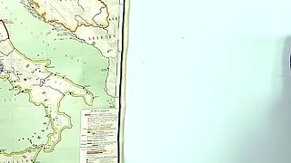 School Bastinado with Two Blonde Teachers