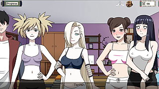 Kunoichi Trainer - Naruto Trainer (Dinaki) Part 126 Girls Party Strip And Sex Poker! By LoveSkySan69