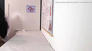 Nurse and beautician observes patients erection!