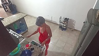 I Went to the Kitchen and He Stuck His Cock All the Way in.