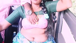 Desi Car Sex. Beautiful Housewife Cheating Husband Fucking For Long Drive With Husbends Stepbrother. Telugu Dirty Talks