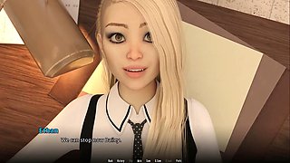 Wild schoolgirl is craving some action
