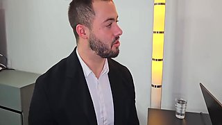 Slutty Employee Gets Dap And Pissed In Mouth From Boss & Frustrated Collegue 12 Min - Emmanuel Torquemada, Adam Costa And Kristina Grace