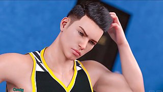 Sexy anime adventure with Misskitty2k inspired by Naruto in a 3D fantasy